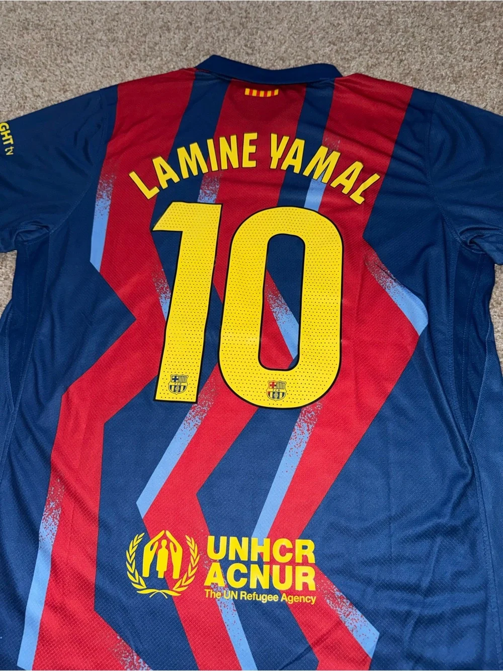Nike FC Barcelona Lamine Yamal #10 Men’s 4th Soccer Jersey 🆕